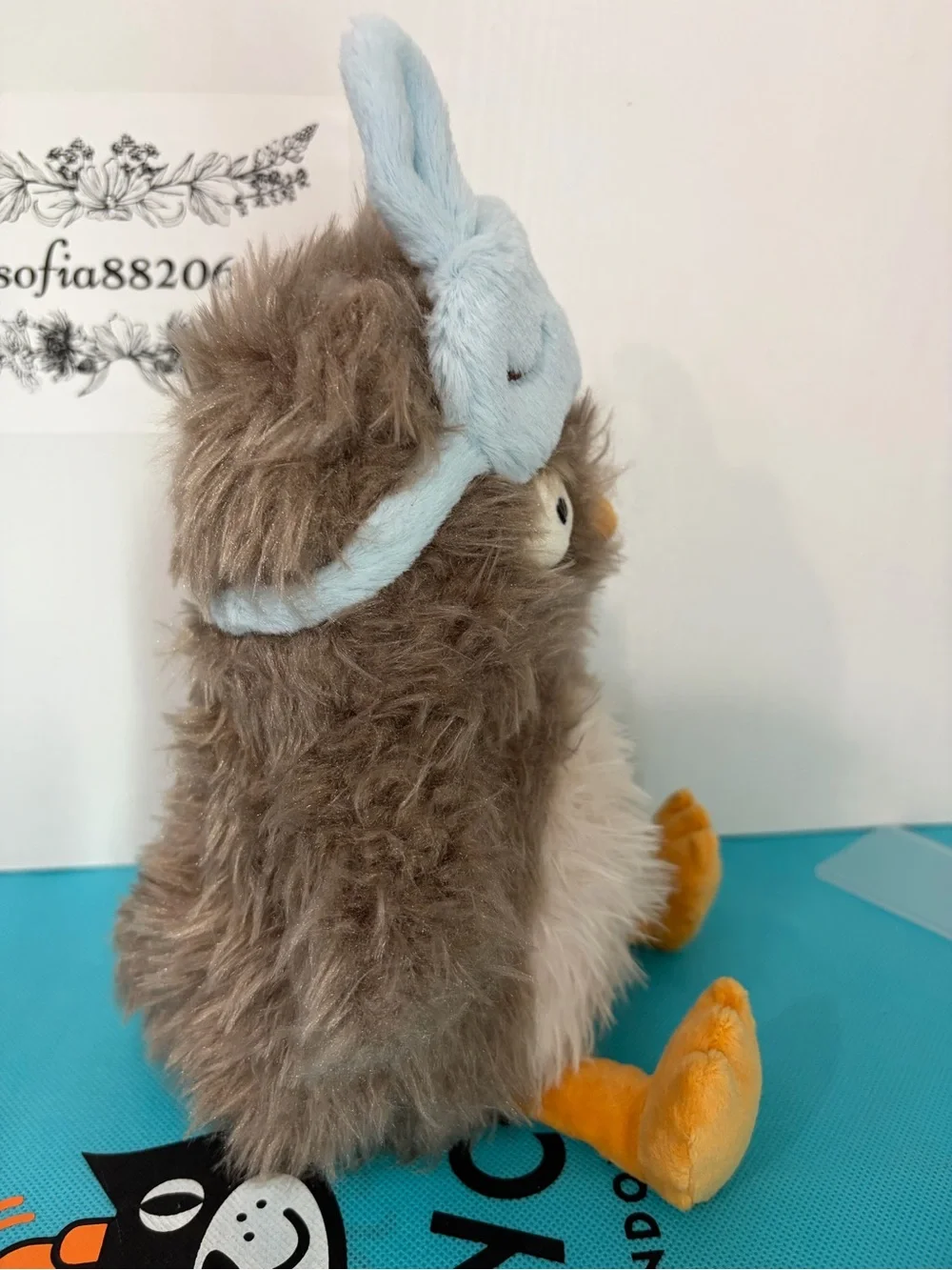 AUTHENTIC Jellycat Audrey Hootsoftly Owl- NWT- FAST SHIP